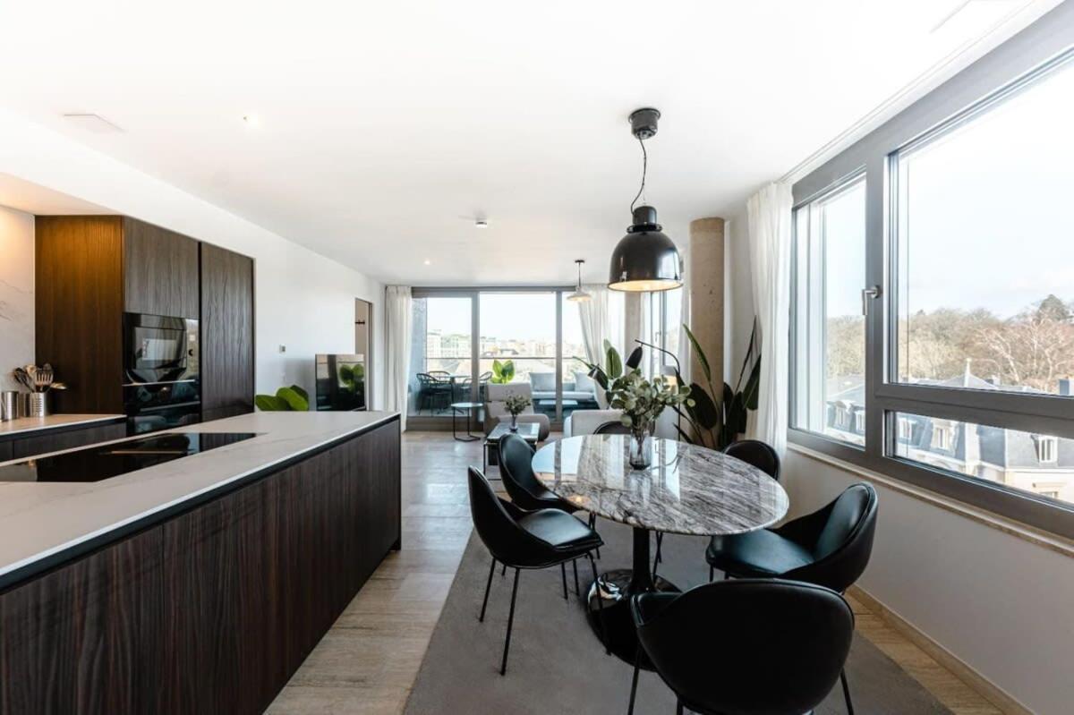 City Luxury With City Views In Ville Haute Luxemburg Exterior foto